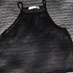fishnet top